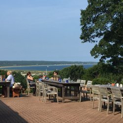Beach Plum Inn & Restaurant - Breakfast on the patio.