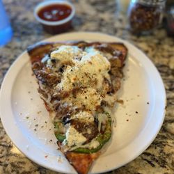 Primo Pizzeria Ristorante - Same ole. Primo slice w/ ricotta & eggplant.