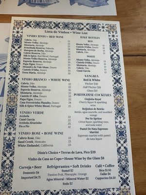 Menu photo 1 O Dinis Restaurant East Providence, RI Menu photo 1 O Dinis Restaurant East Providence, RI