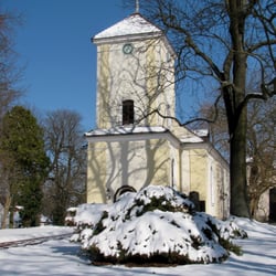 Dorfkirche Lübars - Dieses Weihnachtsmotiv entstand vor Ort bereits Mitte März 2013!!!