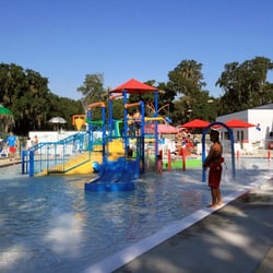 Campo Family YMCA - Terrific swimming pool area for the little kiddies