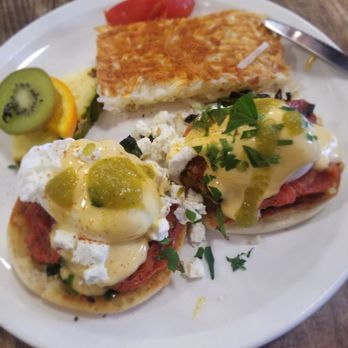 Jam Cafe on Beatty - Veggie Benedict. Fire! And fruit was fresh and juicy. - Breakfast & Brunch Near Me - Vancouver, British Columbia Jam Cafe on Beatty - Veggie Benedict. Fire! And fruit was fresh and juicy. - Breakfast & Brunch Near Me - Vancouver, British Columbia