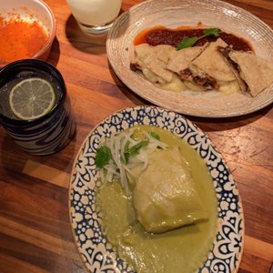 Photo of Oyamel - Washington, DC, United States. Tamal Verde
