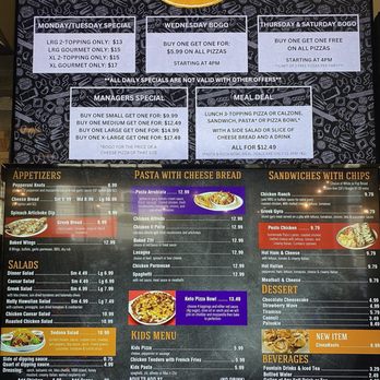 Palio's Pizza Cafe - Menu and special offers - Pizza Near Me - Mansfield, Texas