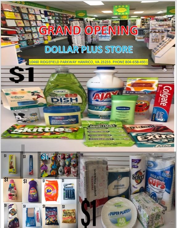 Dollar Plus Store Logo