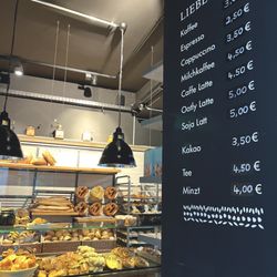 Liebesbrot - 9/27/23 menu and display case