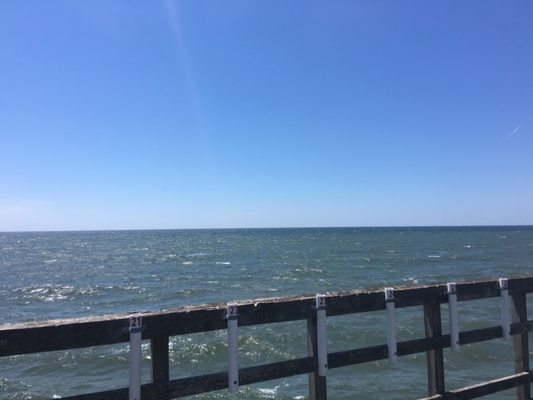 Oak Island Pier by null