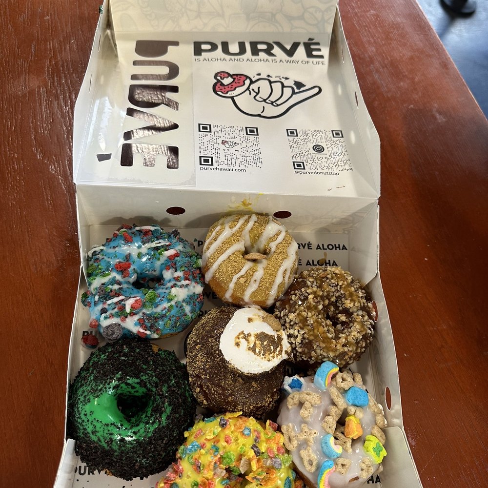 PURVÉ Donut Stop - Our order - Donuts Near Me - Honolulu, Hawaii PURVÉ Donut Stop - Our order - Donuts Near Me - Honolulu, Hawaii