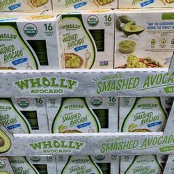 WHOLLY ORGANIC SMASHED AVOCADO 16/2 OZ CUPS Mfr's Instant Rebate NO LIMIT $13.99 EXP. 08/17/25 -$3.50 PRICE AT REGISTER $10.49