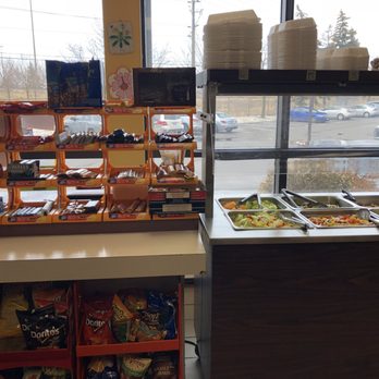 Daisy's Cafe - Assorted confectionery and chips & a salad bar - Cafes Near Me - Markham, Ontario