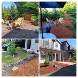 H&M Top-Notch Landscaping - Barkdust install post weed removal