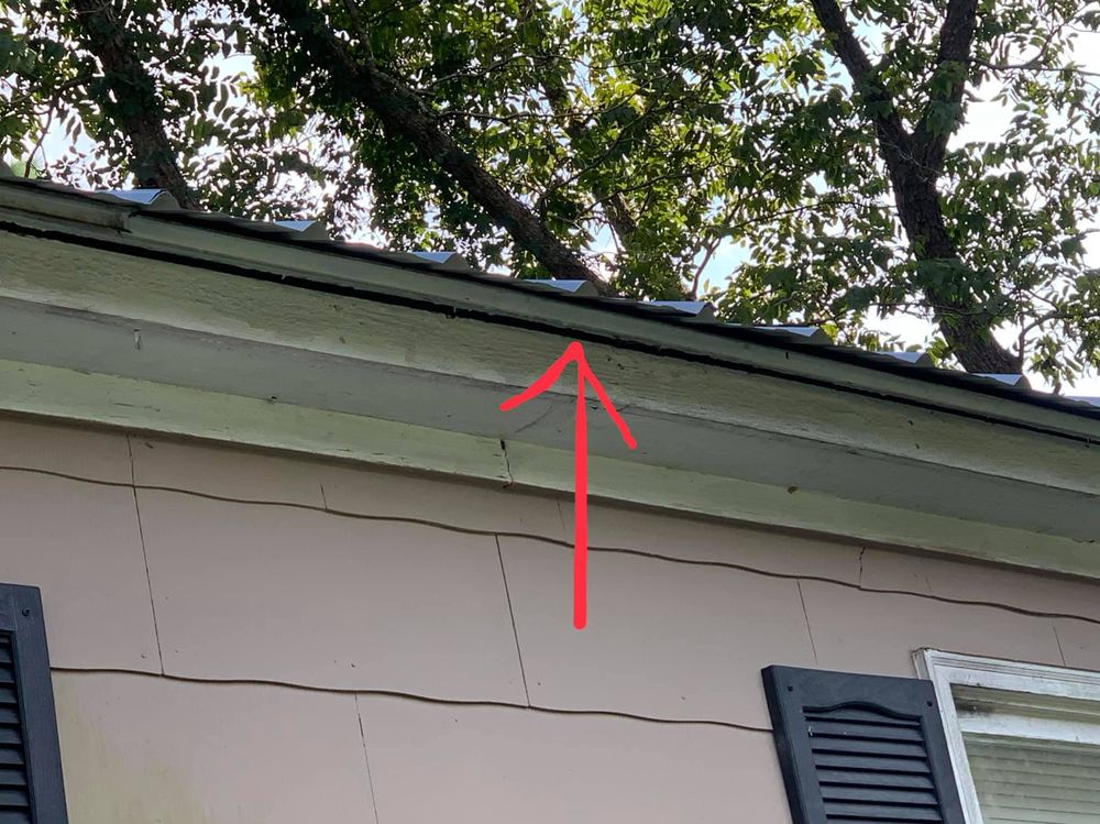 Slide of Brunson's Roofing