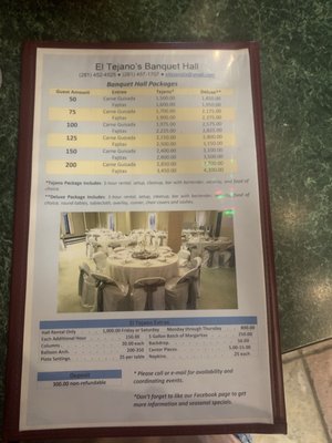 Menu photo 5 El Tejano Channelview, TX