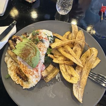 Makers & Finders - Egg white omelette with plantain chips - delish!! - Breakfast & Brunch Near Me - Henderson, Nevada