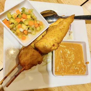 Busaba - Chicken Satay (2) - Thai Near Me - Boulder, Colorado