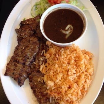 Los Dos - Steak entree with rice and beans - Mexican Near Me - Downers Grove, Illinois Los Dos - Steak entree with rice and beans - Mexican Near Me - Downers Grove, Illinois