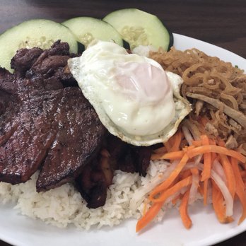 Pho Thien Y - I think this was the combination rice plate (dac biet) - Delis Near Me - Haltom City, Texas Pho Thien Y - I think this was the combination rice plate (dac biet) - Delis Near Me - Haltom City, Texas
