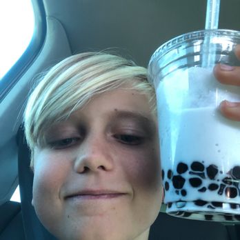 Brew-It Coffee and Tea - Me and best boba ever! Flavor: taro - Coffee & Tea Near Me - Atascadero, California