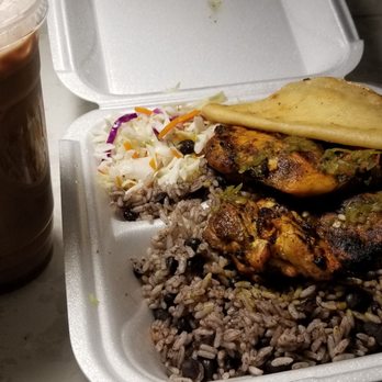 Nolanica - Pollo all carbon cabron + cacao drink - Latin American Near Me - Saint Rose, Louisiana