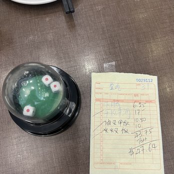 King's Kitchen - I won the three dice game so the restaurant covered our whole table! - Chinese Near Me - New York, New York King's Kitchen - I won the three dice game so the restaurant covered our whole table! - Chinese Near Me - New York, New York