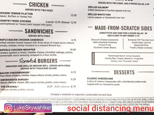 Menu photo 4 Cheddar's Scratch Kitchen Lafayette, IN