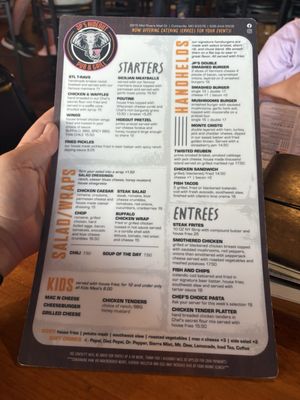 Menu photo 1 JP's Hideout Cottleville, MO