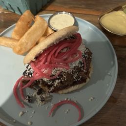Shredded Beef & Sweet Plantain Arepa Shredded Beef & Sweet Plantain Arepa