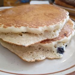 Circle E Diner - Blueberry pancakes.