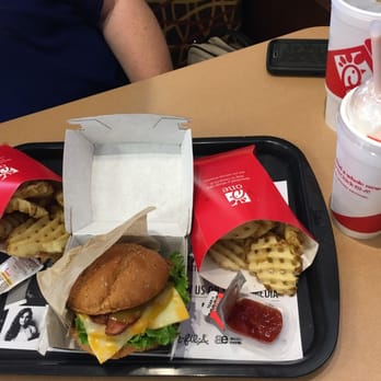 Chick-fil-A - Fries and grilled chicken club sandwich - Fast Food Near Me - Santee, California Chick-fil-A - Fries and grilled chicken club sandwich - Fast Food Near Me - Santee, California