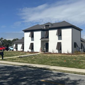 Coastal Shutters And Maintenance - Bahama Storm Shutters (side) - Shutters Near Me - Foley, Alabama Coastal Shutters And Maintenance - Bahama Storm Shutters (side) - Shutters Near Me - Foley, Alabama