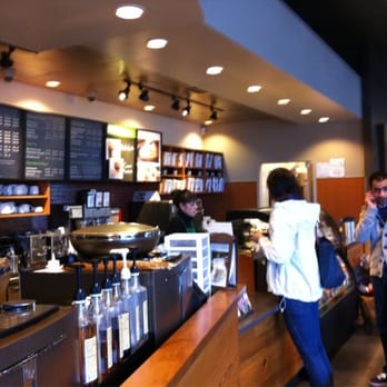 Starbucks - Counter - more realistic sized afternoon crowd - Coffee & Tea Near Me - Bellevue, Washington