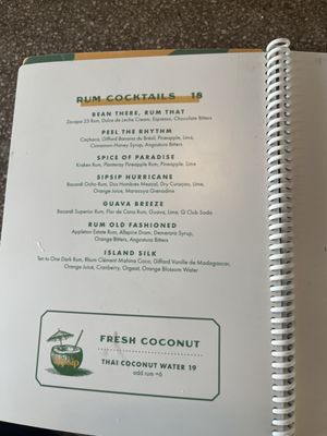 Menu photo 3 Sipsip Rum Bar Coconut Grove, FL Menu photo 3 Sipsip Rum Bar Coconut Grove, FL