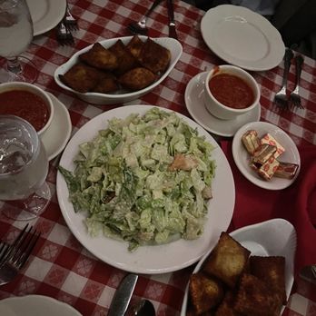 Dan Tana's - Nika 's Caesar Salad and Fried Ravioli - Italian Near Me - West Hollywood, California