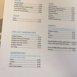 Bud's Restaurant - Menu 1