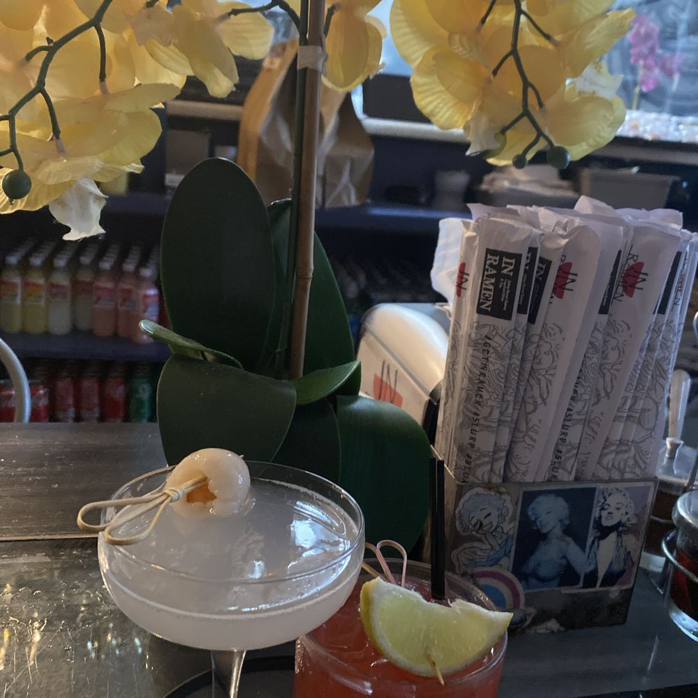 In Ramen - Lychee Martinee & Blackberry Bramble by Stephen - Ramen Near Me - Dania Beach, Florida In Ramen - Lychee Martinee & Blackberry Bramble by Stephen - Ramen Near Me - Dania Beach, Florida