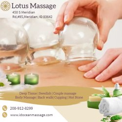 Lotus Massage - Cupping therapy is a traditional Chinese and Middle Eastern practice that people use to treat a variety of conditions...