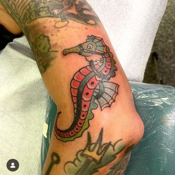 Sink or Swim Tattoo - Seahorses rule - Tattoo Near Me - Grover Beach, California Sink or Swim Tattoo - Seahorses rule - Tattoo Near Me - Grover Beach, California