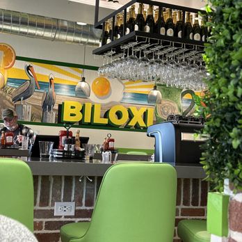 The Toasted Yolk Cafe - Welcome wall mural - Breakfast & Brunch Near Me - Biloxi, Mississippi