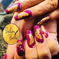 Salon Bella - Butterfly nails