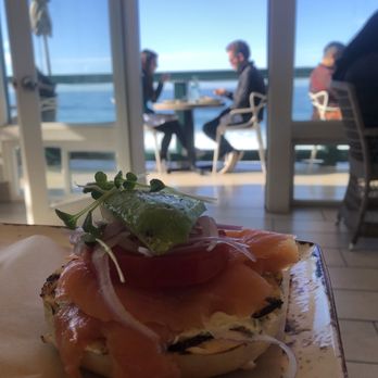 Driftwood Kitchen - Salmon Sandwich - Seafood Near Me - Laguna Beach, California