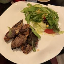 Lamb Chops (€23) - tiny portion