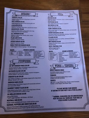 Menu photo 1 Hill's Tavern and Grill Glocester, RI Menu photo 1 Hill's Tavern and Grill Glocester, RI