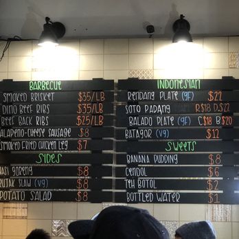Fikscue Craft BBQ - The whole menu plus kale curry, brisket rendang, balado brisket that you can also order - Barbeque Near Me - Alameda, California Fikscue Craft BBQ - The whole menu plus kale curry, brisket rendang, balado brisket that you can also order - Barbeque Near Me - Alameda, California