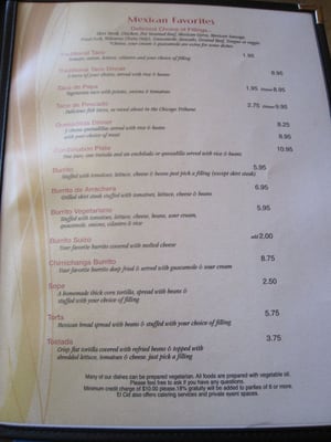 Menu photo 5 El Cid Chicago, IL