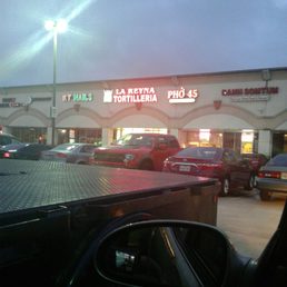 cars parked in front of the store