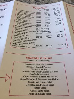 Menu photo 8 Capri Deli & Pizza Palatine, IL