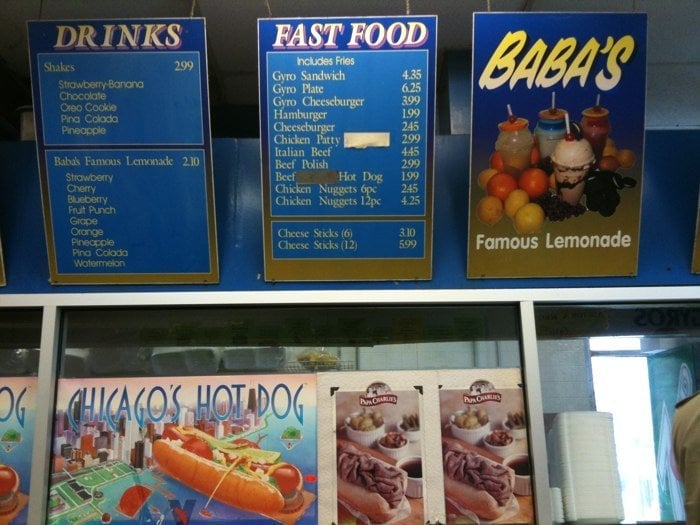 BABA’S FAMOUS STEAK & LEMONADE CLOSED 2101 E 71st St, Chicago, Illinois Fast Food
