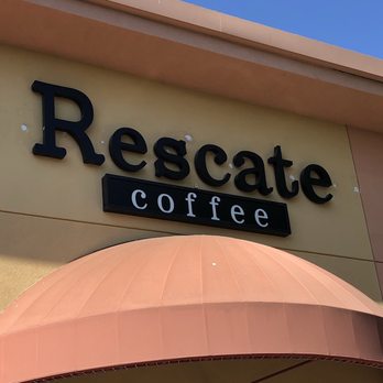 Rescate Coffee - Signage from the outside - Coffee & Tea Near Me - Elk Grove, California