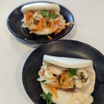 Hoshi Ramen - Shrimp bao bun and chicken bao bun - Ramen Near Me - Fairborn, Ohio Hoshi Ramen - Shrimp bao bun and chicken bao bun - Ramen Near Me - Fairborn, Ohio