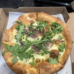 Pasqualino's Italian Eatery - This is one of the house favorite pizza with lots of crust and little toppings.
